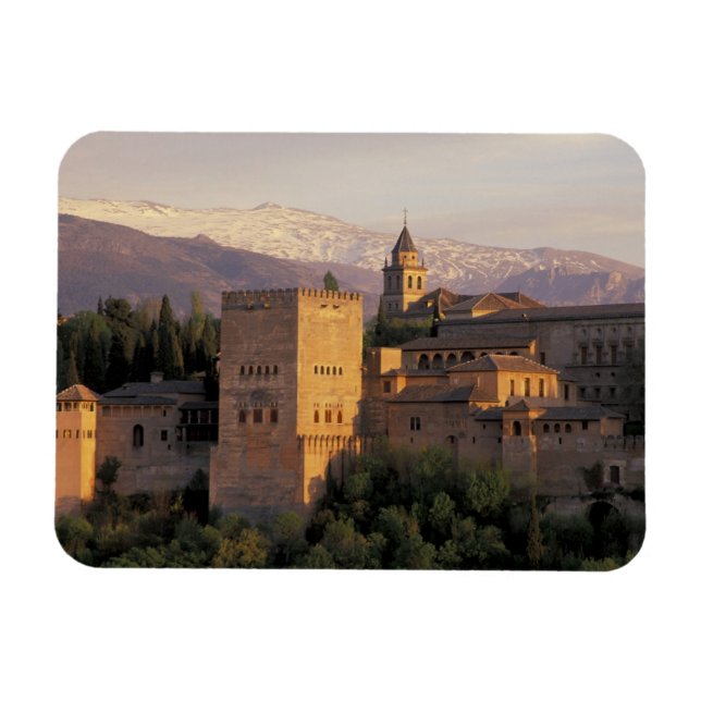 Spanien, Granada, Andalusien Die Alhambra, Magnet (Horizontal)