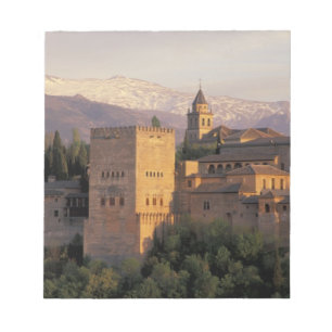 Spanien, Granada, Andalusien Die Alhambra, Notizblock