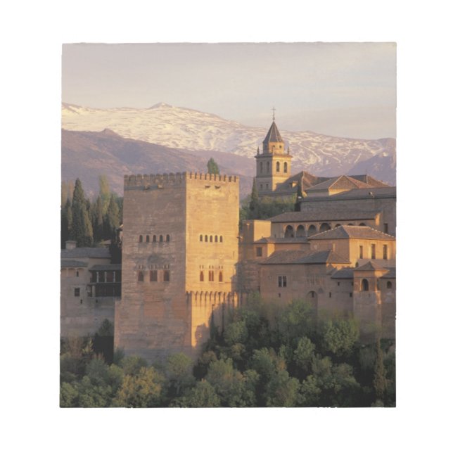 Spanien, Granada, Andalusien Die Alhambra, Notizblock (Vorderseite)