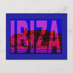 spanien ibiza postkarte