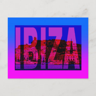 spanien ibiza postkarte