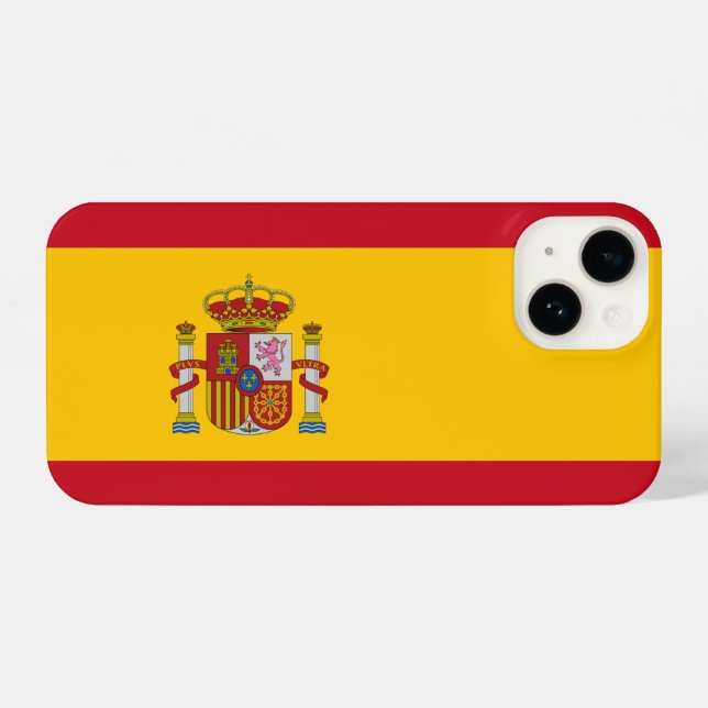 Spanien iPhone 14 Hülle (Rückseite (Horizontal))