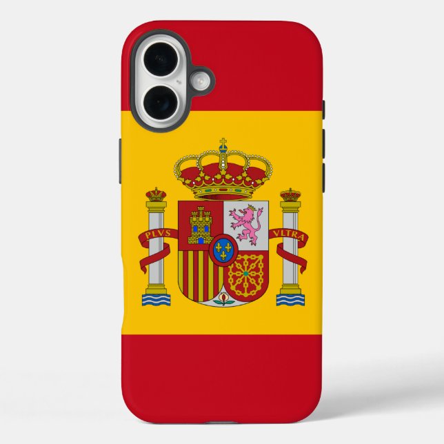 Spanien iPhone 16 Plus Hülle (Rückseite)