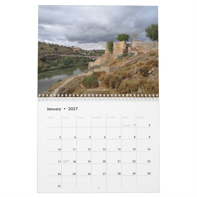 Spanien-Kalender Kalender (Jan 2027)