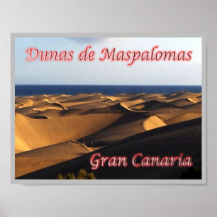 Spanien - Kanarische Inseln - Gran Canaria - Poster
