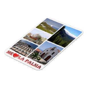 Spanien - Kanarische Inseln - La Palma - I Liebe - Magnet