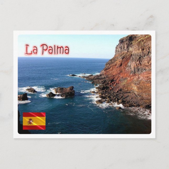 Spanien - Kanarische Inseln - La Palma - Postkarte (Vorderseite)