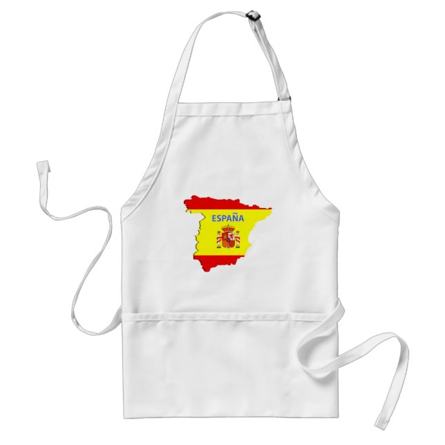 Spanien Karte Schürze (Vorne)