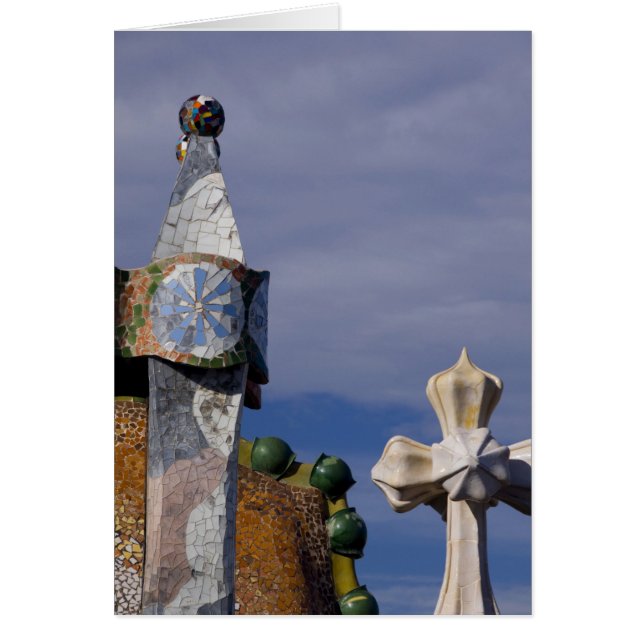 Spanien, Katalonien, Barcelona. Casa Batllo (1906) (Vorne)