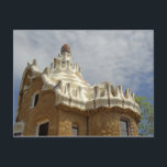 Spanien, Katalonien, Barcelona. Park Guell, 2 Postkarte<br><div class="desc">COPYRIGHT Cindy Miller Hopkins / DanitaDelimont.com | EU27 CMI0069.jpg | Europa,  Spanien,  Katalonien,  Barcelona. Park Guell,  Architektur von Antoni Gaudi (1852-1926)</div>