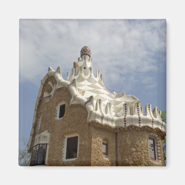 Spanien, Katalonien, Barcelona. Park Guell, Magnet (Vorne)