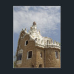 Spanien, Katalonien, Barcelona. Park Guell, Postkarte<br><div class="desc">COPYRIGHT Cindy Miller Hopkins / DanitaDelimont.com | EU27 CMI0067.jpg | Europa,  Spanien,  Katalonien,  Barcelona. Park Guell,  Architektur von Antoni Gaudi (1852-1926)</div>