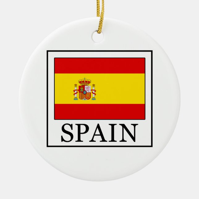 Spanien Keramik Ornament (Vorne)