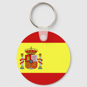 SPANIEN-Knopf-Schlüsselanhänger Schlüsselanhänger