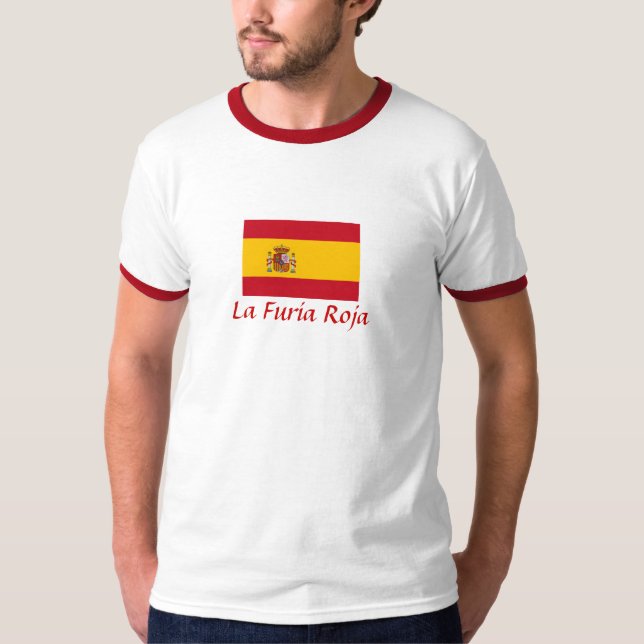 Spanien "La Furia Roja" T-Shirt (Vorderseite)