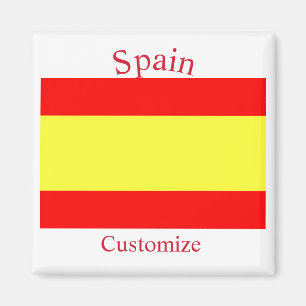 Spanien Landesflagge Thunder_Cove Magnet