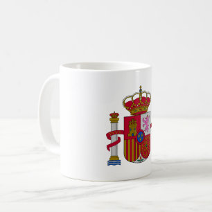 Spanien Landeswappen Symbol Emblem Flagge Kaffeetasse