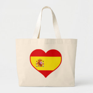Spanien Liebe Jumbo Stoffbeutel