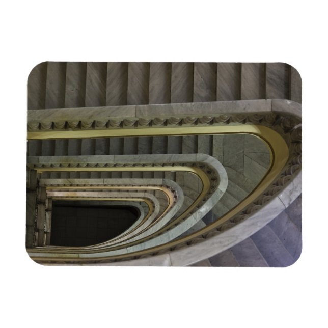 Spanien, Madrid, Circulo de Bellas Artes, Treppen Magnet (Horizontal)
