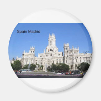 Spanien, Madrid City Hall Plaza de Cibeles (St.K. Magnet