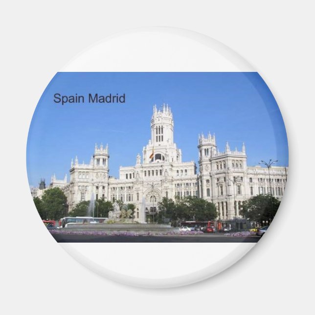 Spanien, Madrid City Hall Plaza de Cibeles (St.K. Magnet (Vorne)