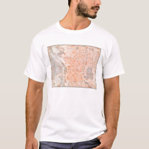 Spanien: Madrid-Karte, C1920 T-Shirt
