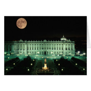 Spanien, Madrid, Königlicher Palast und Plaza de E