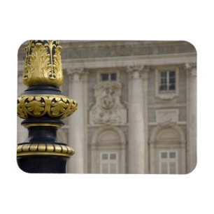 Spanien, Madrid. Königspalast, aufwendige vergolde Magnet