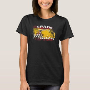 Spanien Madrid Mormon LDS Mission Geschenk der Mis T-Shirt