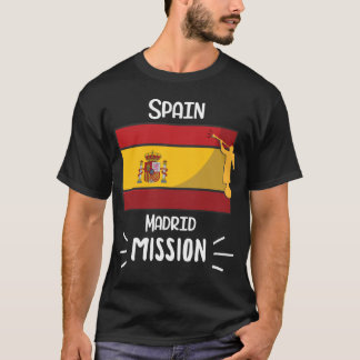 Spanien Madrid Mormon LDS Mission T-Shirt