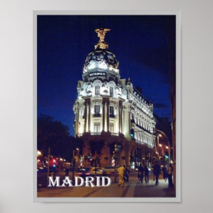 Spanien - Madrid - Stadt - Poster