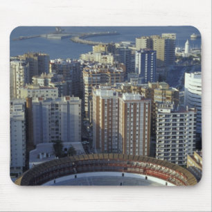 Spanien, Malaga, Andalusien Blick auf die Plaza de Mousepad