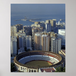 Spanien, Malaga, Andalusien Blick auf die Plaza de Poster