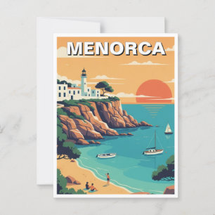 Spanien Menorca Postkarte