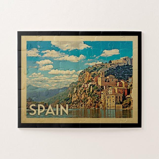 Spanien Miravet Vintage Travel (Horizontal)