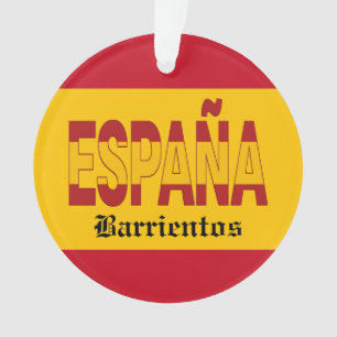 SPANIEN Monogramm - SEHEN SIE ZURÜCK! Ornament