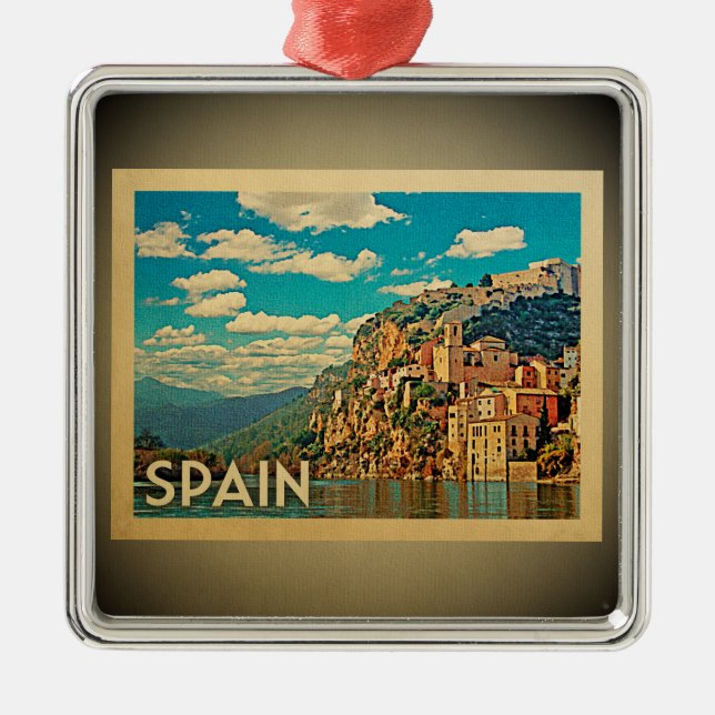 Spanien Ornament Vintage Reise (Vorne)