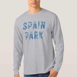 Spanien Park Jaguars gestempeltes Design drei Shir T-Shirt