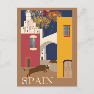 Spanien Plakat Postkarte
