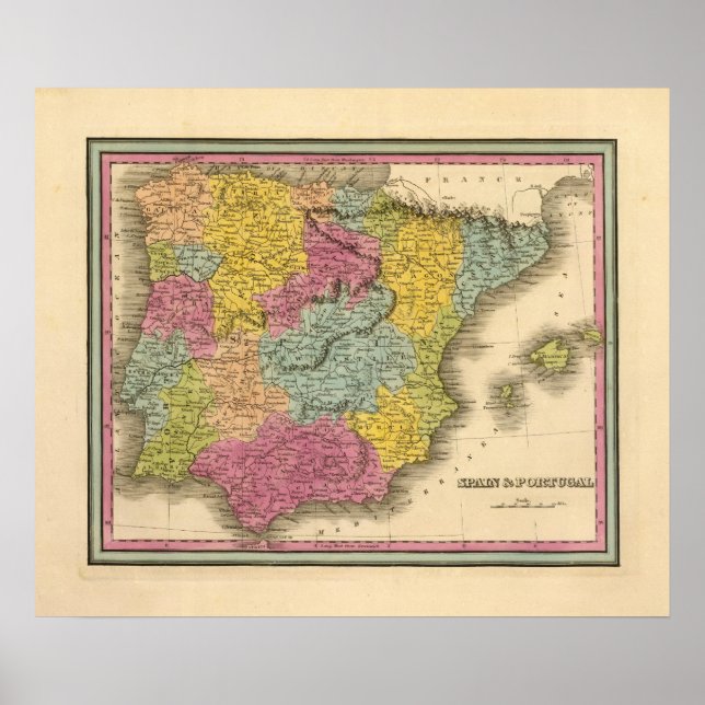 Spanien, Portugal 10 Poster (Vorne)