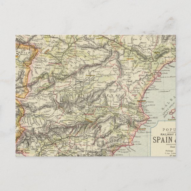 Spanien, Portugal 5 Postkarte (Vorderseite)