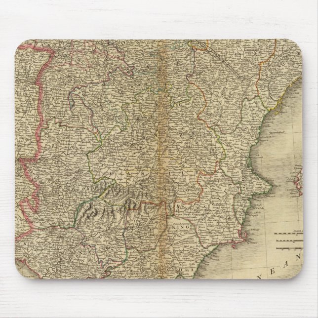 Spanien, Portugal 9 Mousepad (Vorne)