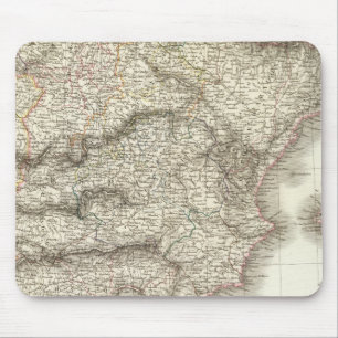 Spanien, Portugal Mousepad