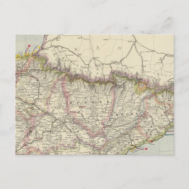 Spanien Postkarte (Vorderseite)