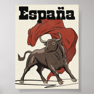 Spanien Reiseplakat Poster