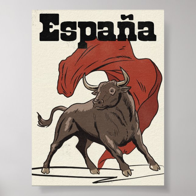 Spanien Reiseplakat Poster (Vorne)