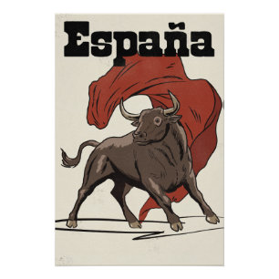 Spanien Reiseplakat Poster