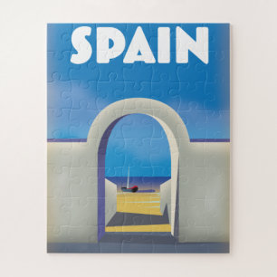 Spanien Retro Vacation art