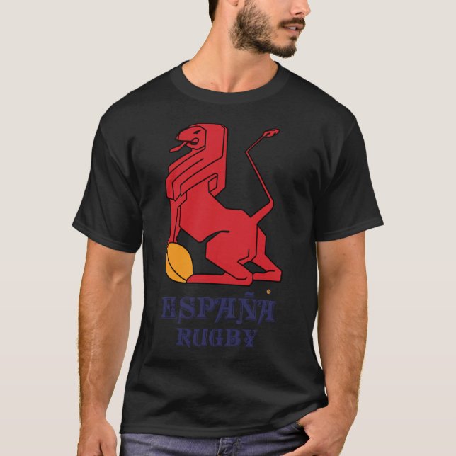 Spanien Rugby Classic T - Shirt (Vorderseite)