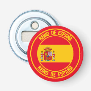 Spanien Runde Emblem Flaschenöffner